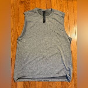 Lululemon Grey Sleeveless Tank Top XL